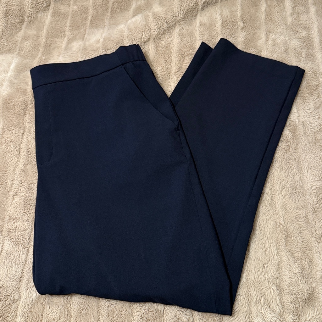 Gap Pull-On Navy Dress Pants In Tall